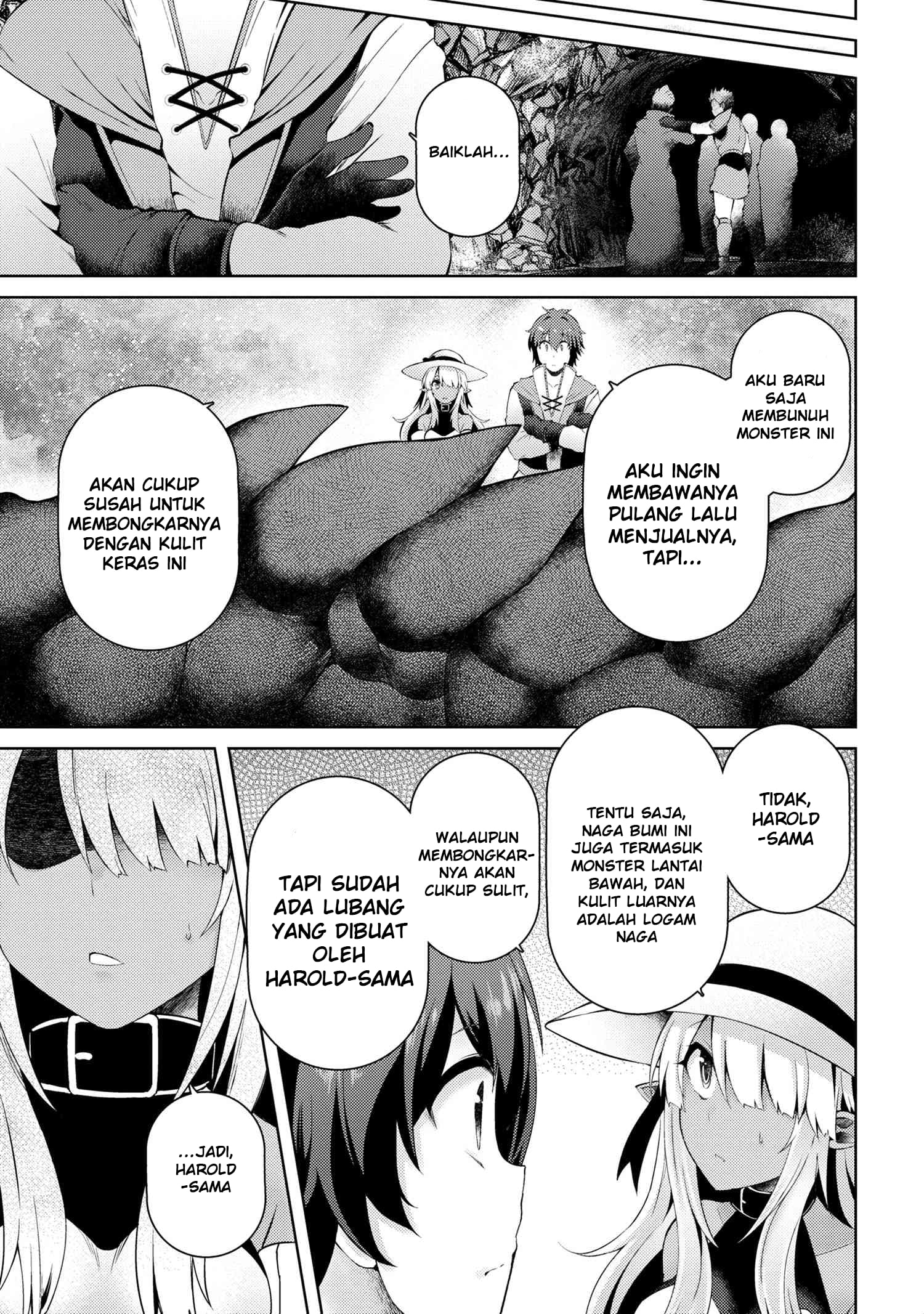 Ie ga Moete Jinsei Dou Demo Yoku Natta kara, Nokotta Nakenashi no Kin de Dark Elf no Dorei o Katta Chapter 5.2 - halaman 17