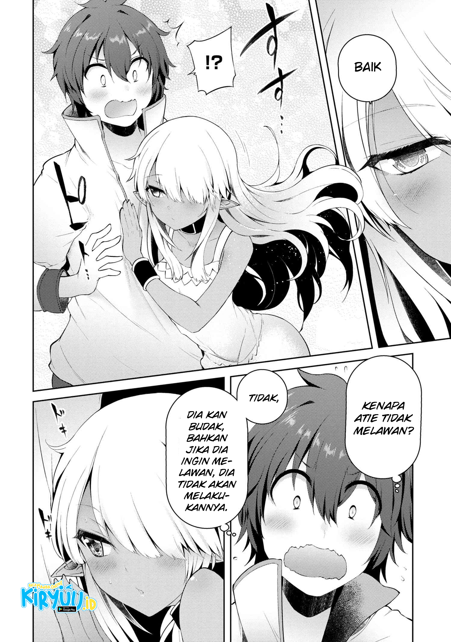 Ie ga Moete Jinsei Dou Demo Yoku Natta kara, Nokotta Nakenashi no Kin de Dark Elf no Dorei o Katta Chapter 7.1 - halaman 14
