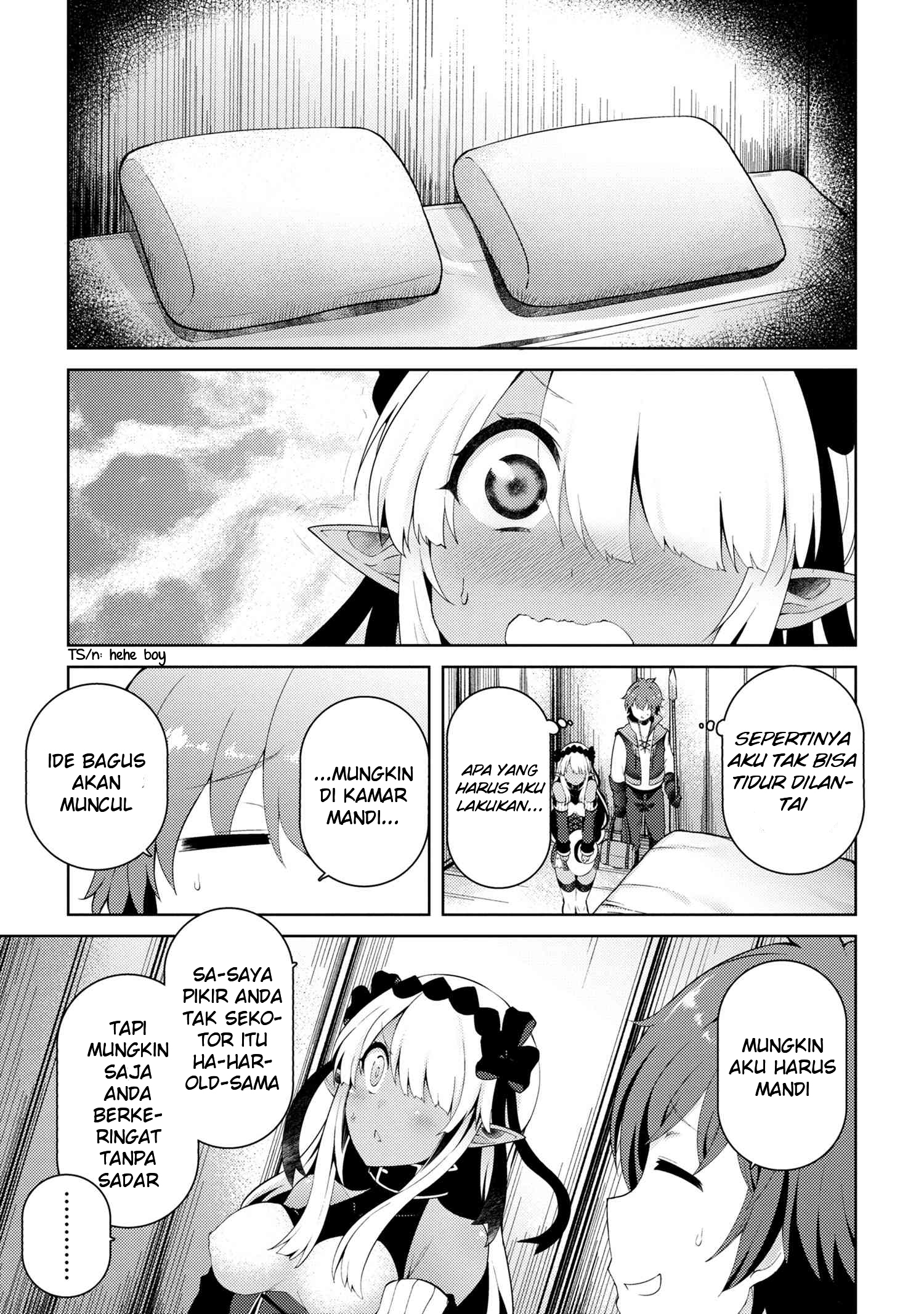 Ie ga Moete Jinsei Dou Demo Yoku Natta kara, Nokotta Nakenashi no Kin de Dark Elf no Dorei o Katta Chapter 7.1 - halaman 7