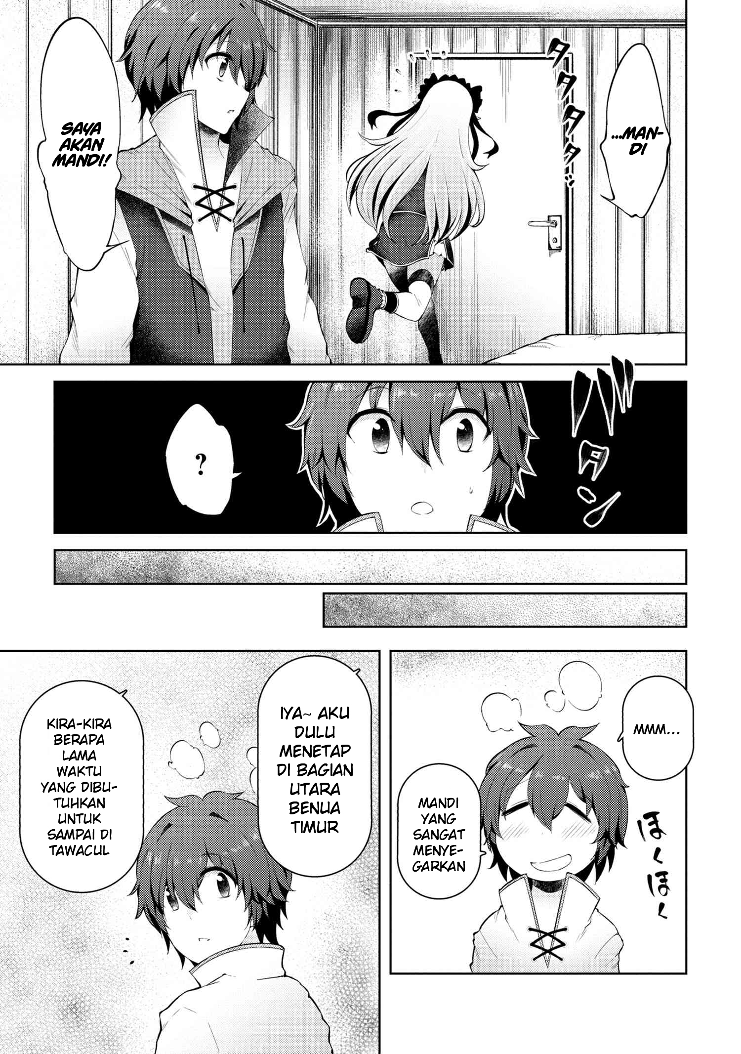 Ie ga Moete Jinsei Dou Demo Yoku Natta kara, Nokotta Nakenashi no Kin de Dark Elf no Dorei o Katta Chapter 7.1 - halaman 9