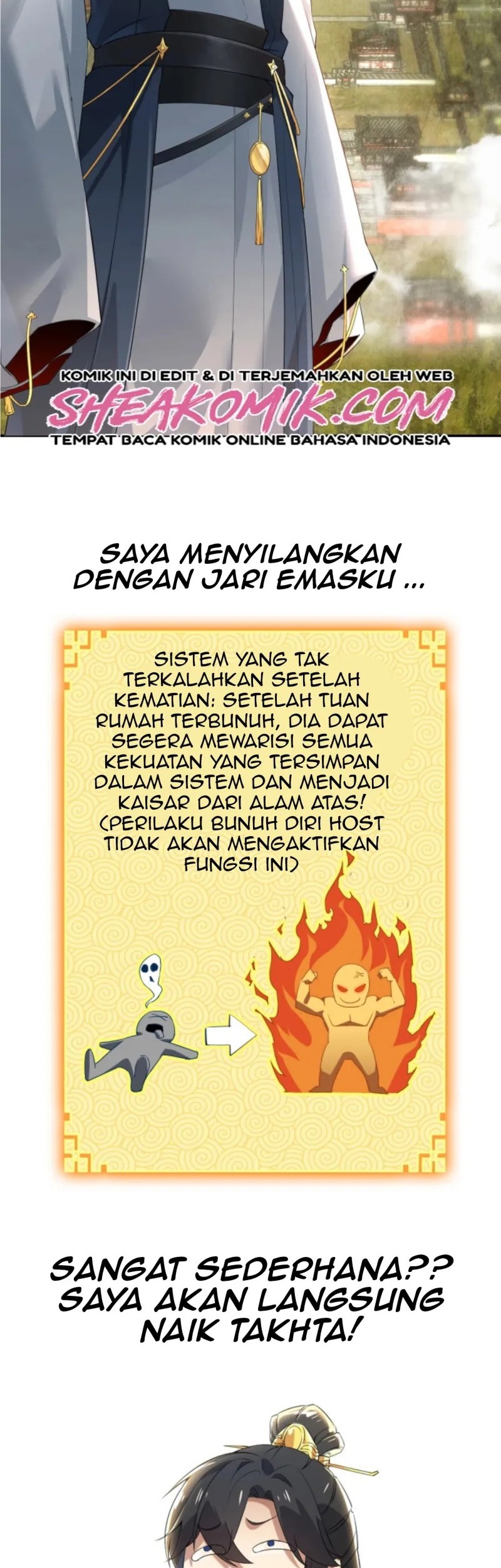 If I Don’t Die, I’ll Be Invincible Chapter 0.1 - halaman 3