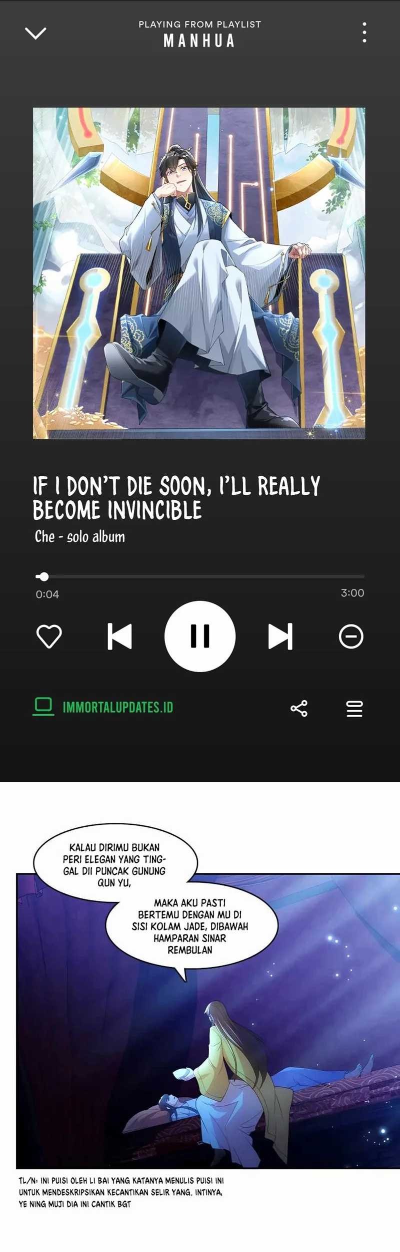 If I Don’t Die, I’ll Be Invincible Chapter 108 - halaman 1