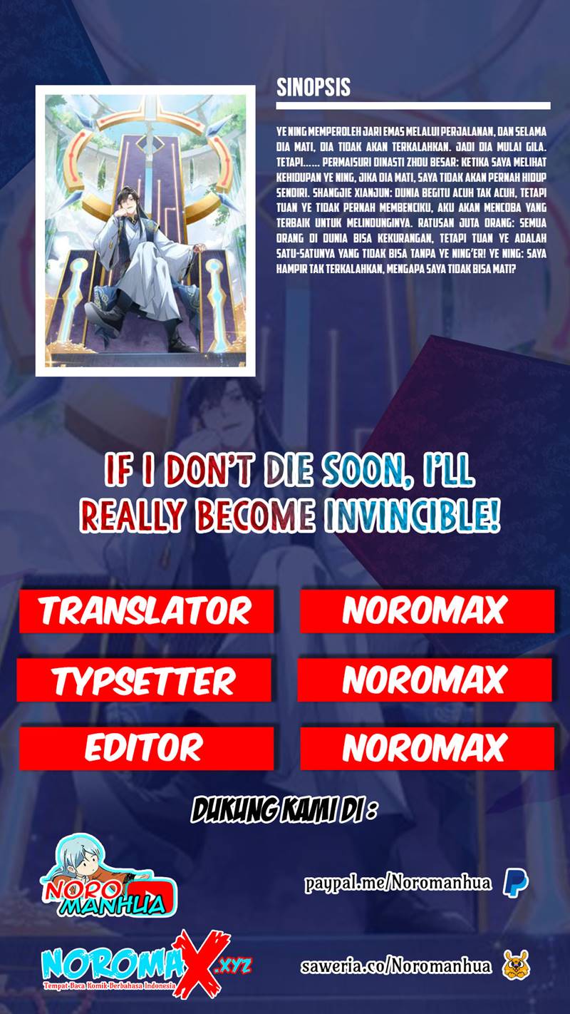 If I Don’t Die, I’ll Be Invincible Chapter 12 - halaman 1