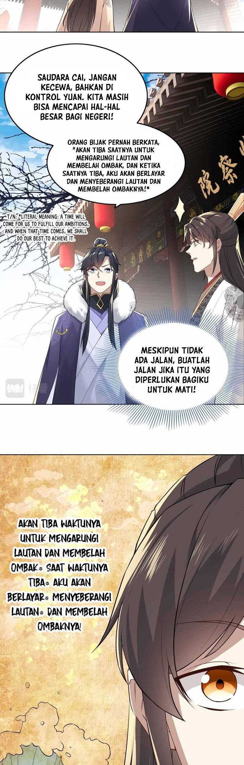 If I Don’t Die, I’ll Be Invincible Chapter 13 - halaman 18