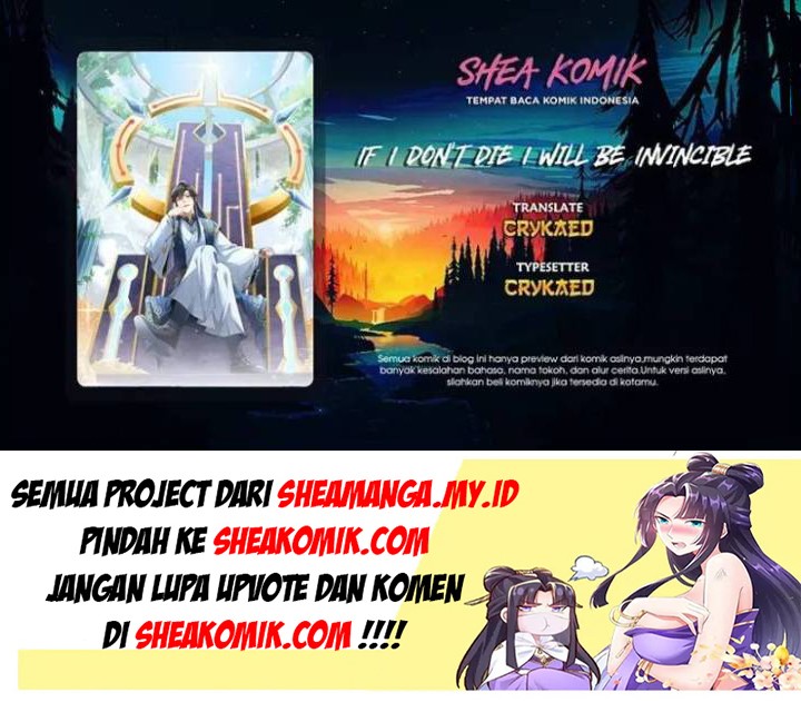 If I Don’t Die, I’ll Be Invincible Chapter 14 - halaman 1