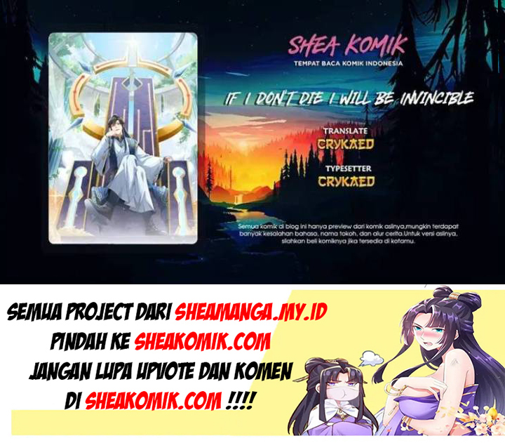 If I Don’t Die, I’ll Be Invincible Chapter 17 - halaman 1