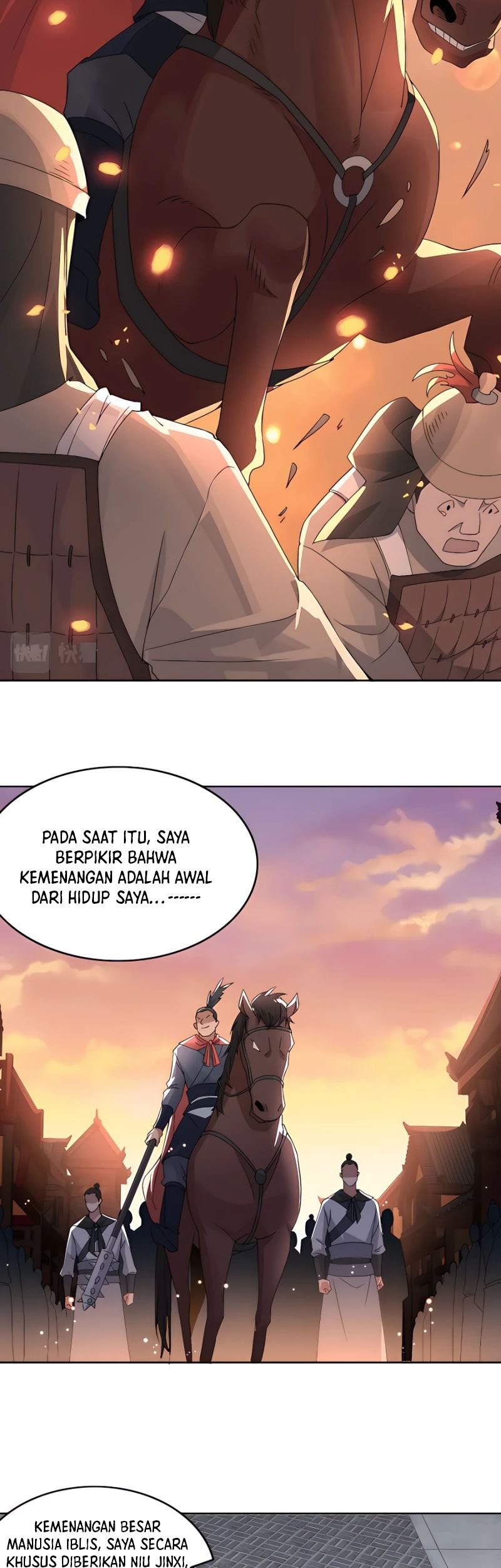 If I Don’t Die, I’ll Be Invincible Chapter 19 - halaman 25