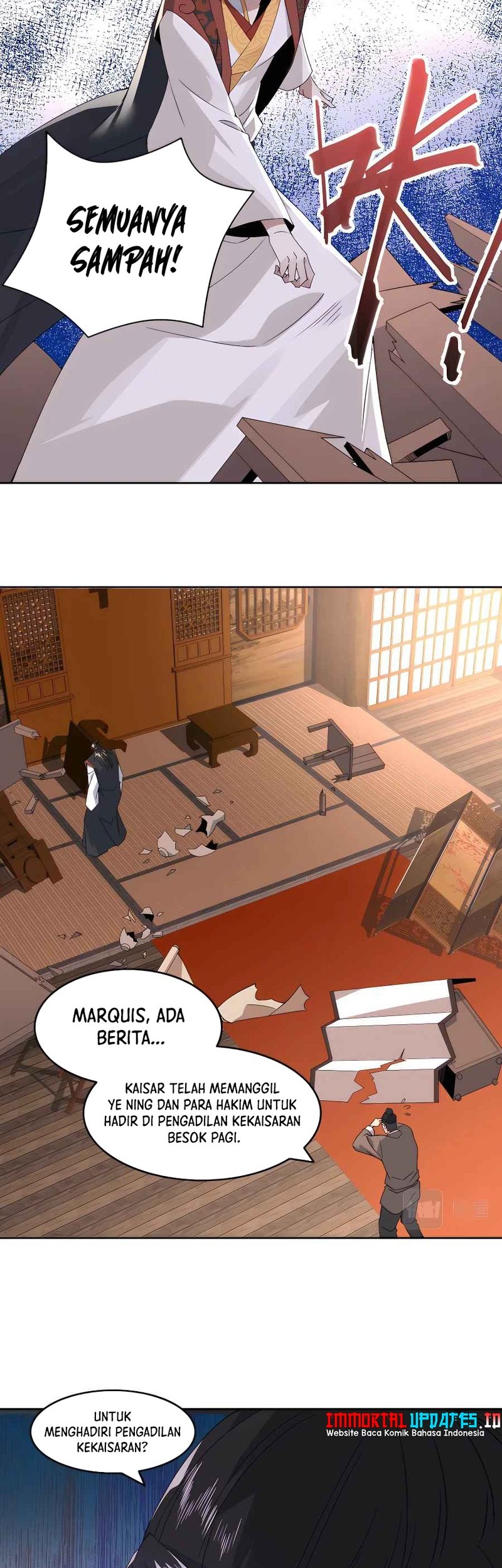 If I Don’t Die, I’ll Be Invincible Chapter 25 - halaman 21