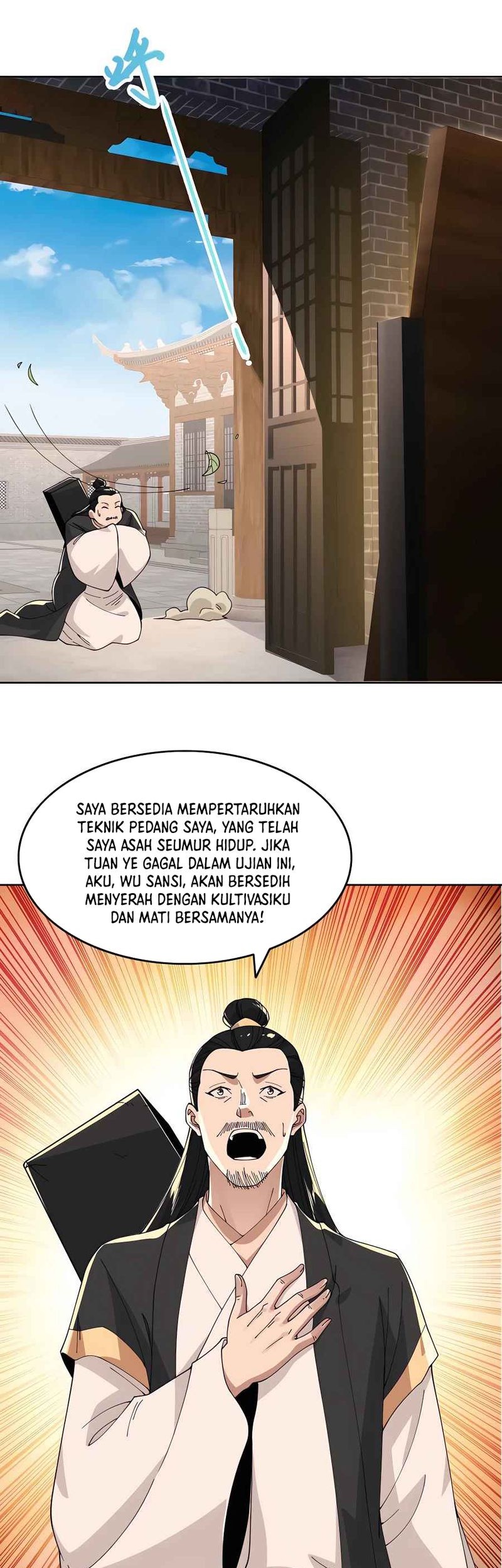 If I Don’t Die, I’ll Be Invincible Chapter 28 - halaman 3