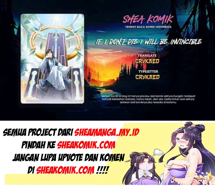 If I Don’t Die, I’ll Be Invincible Chapter 30 - halaman 1