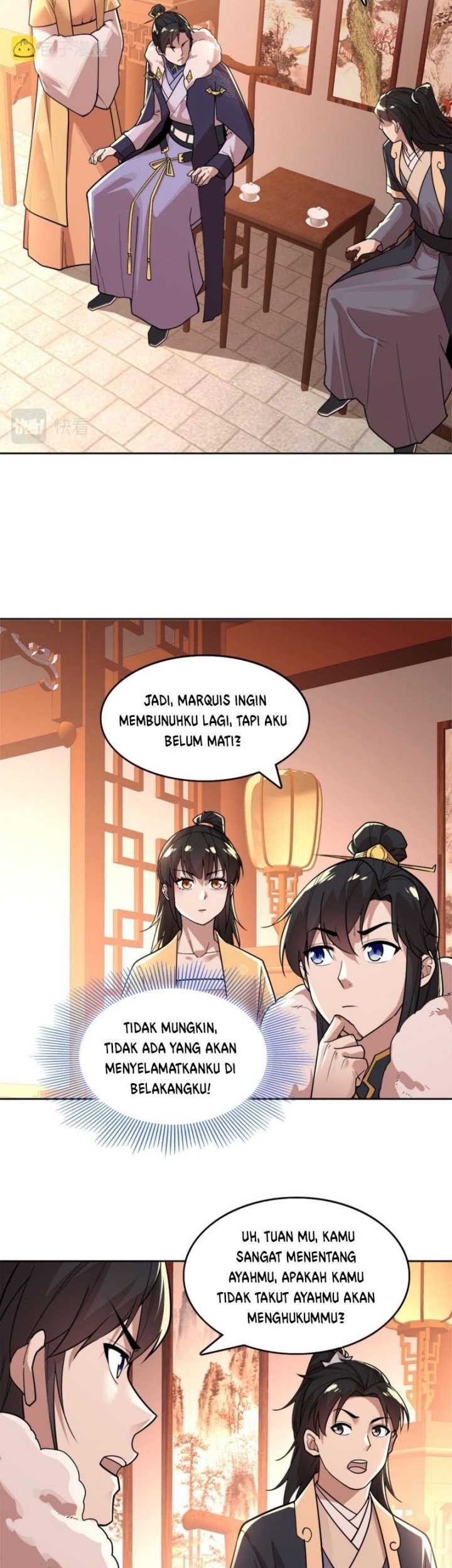 If I Don’t Die, I’ll Be Invincible Chapter 35 - halaman 23