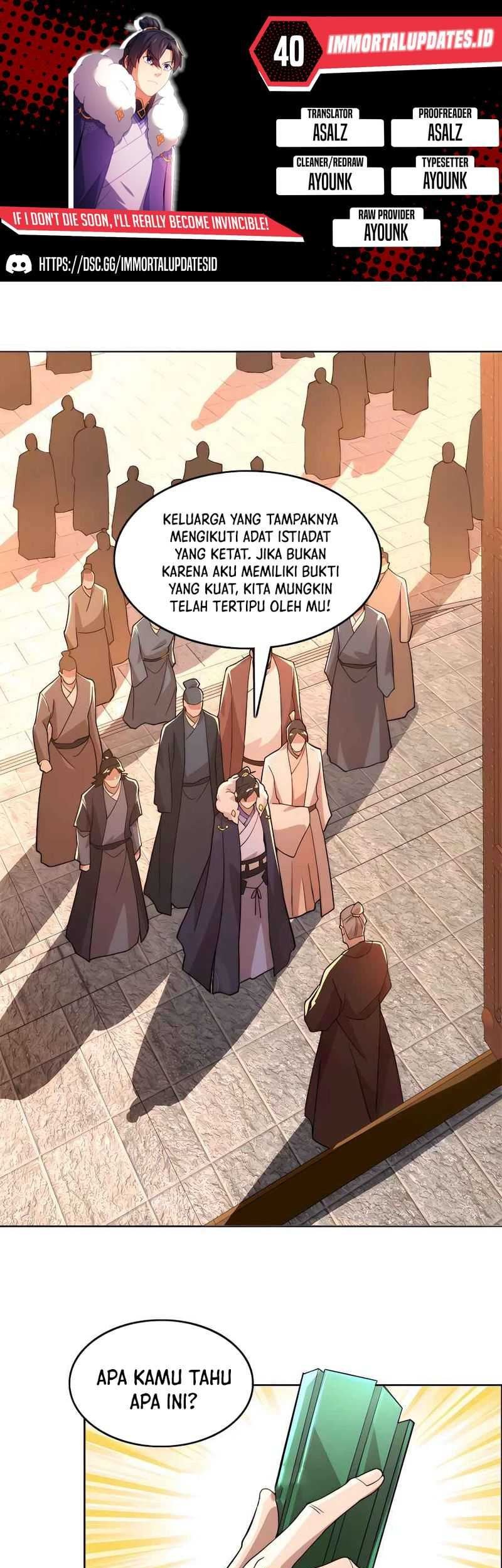 If I Don’t Die, I’ll Be Invincible Chapter 45 - halaman 1