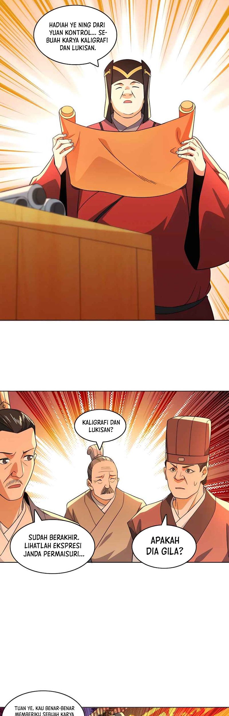 If I Don’t Die, I’ll Be Invincible Chapter 53 - halaman 14