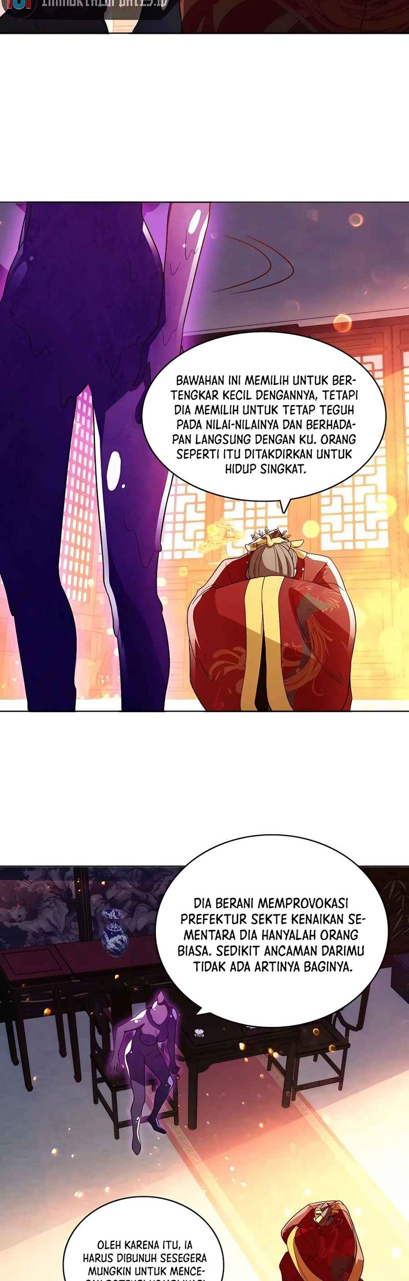 If I Don’t Die, I’ll Be Invincible Chapter 54 - halaman 10