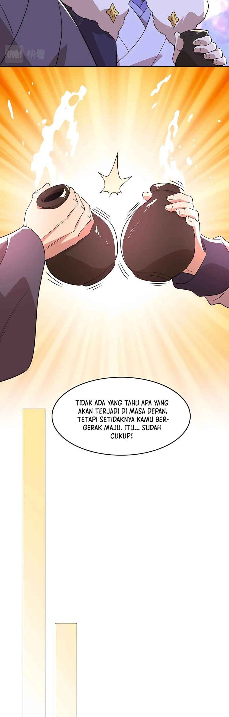 If I Don’t Die, I’ll Be Invincible Chapter 55 - halaman 10