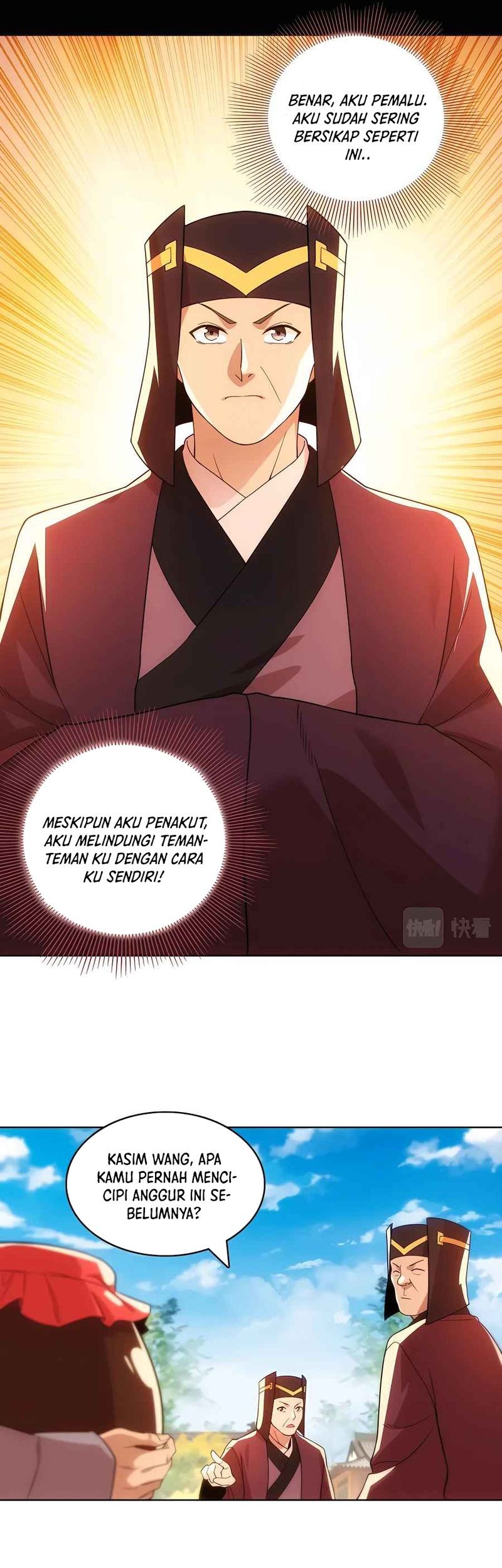 If I Don’t Die, I’ll Be Invincible Chapter 56 - halaman 17