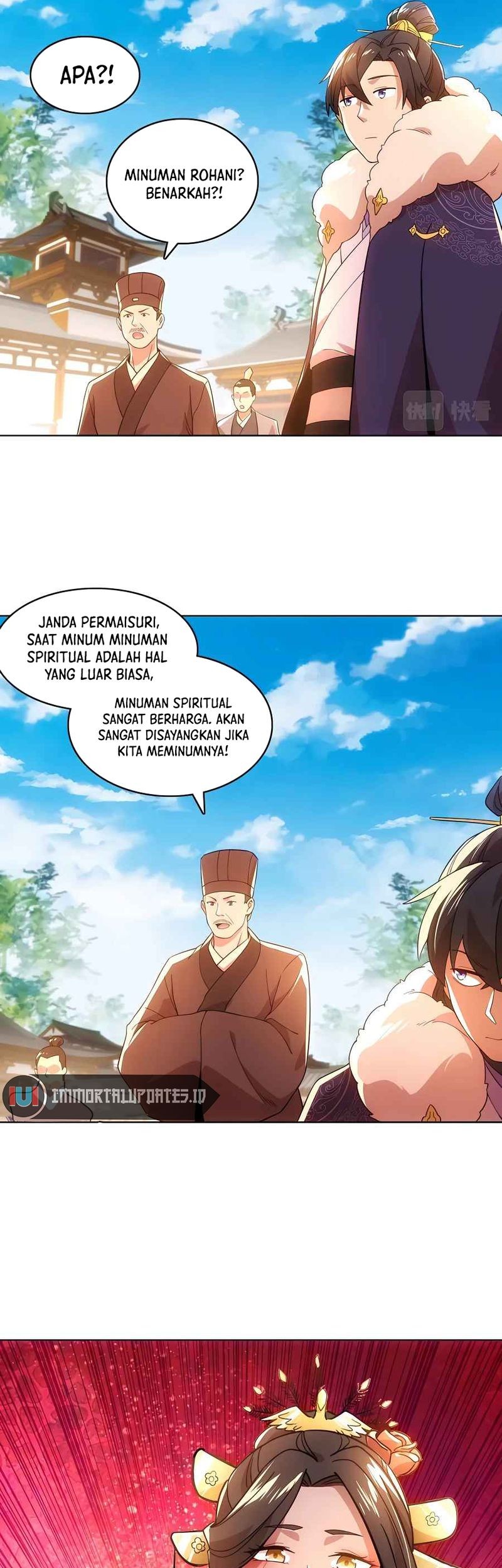 If I Don’t Die, I’ll Be Invincible Chapter 56 - halaman 9