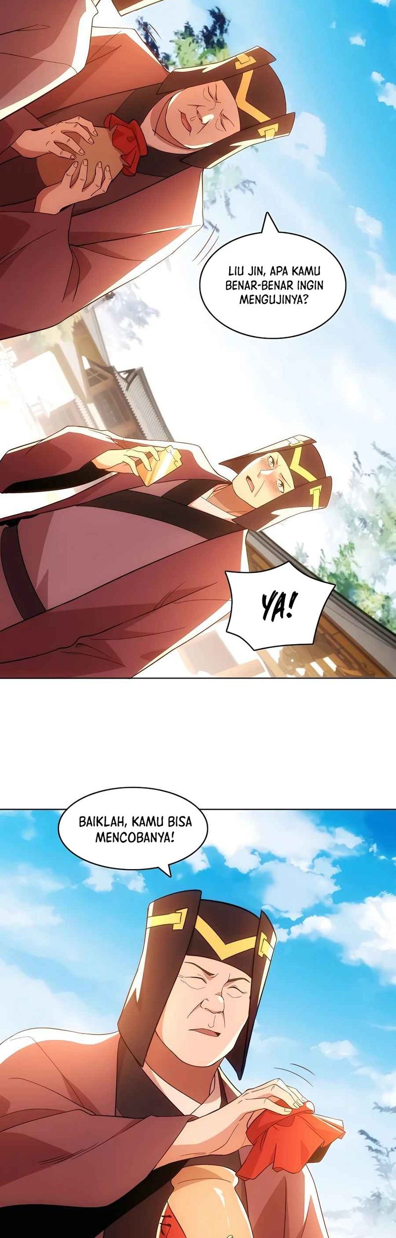 If I Don’t Die, I’ll Be Invincible Chapter 57 - halaman 14