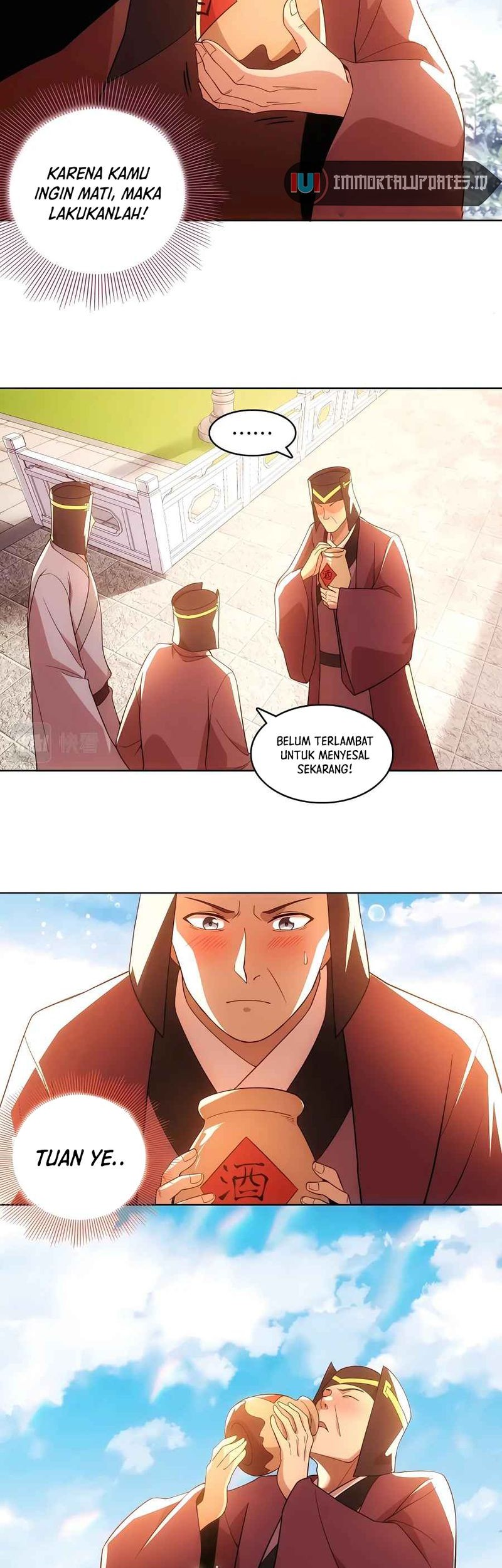 If I Don’t Die, I’ll Be Invincible Chapter 57 - halaman 15