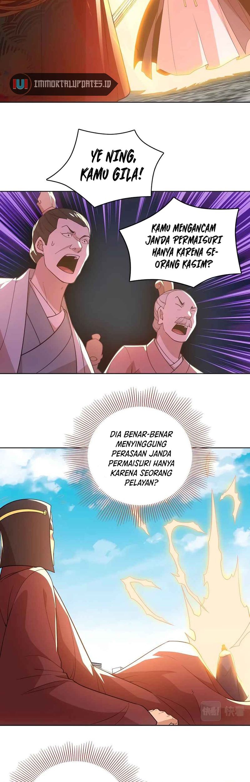 If I Don’t Die, I’ll Be Invincible Chapter 58 - halaman 15