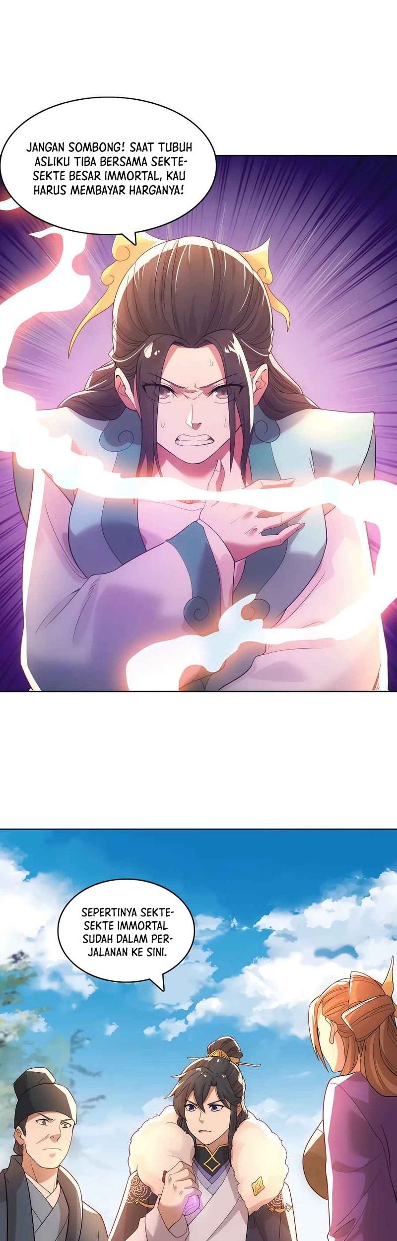 If I Don’t Die, I’ll Be Invincible Chapter 61 - halaman 18