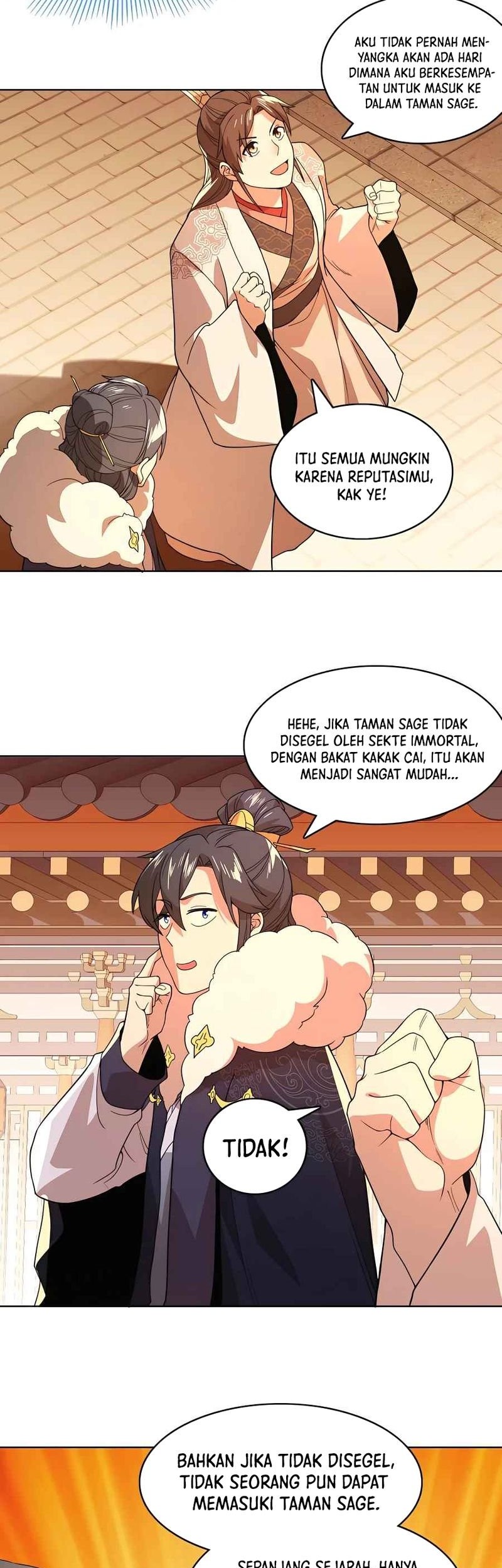 If I Don’t Die, I’ll Be Invincible Chapter 62 - halaman 11