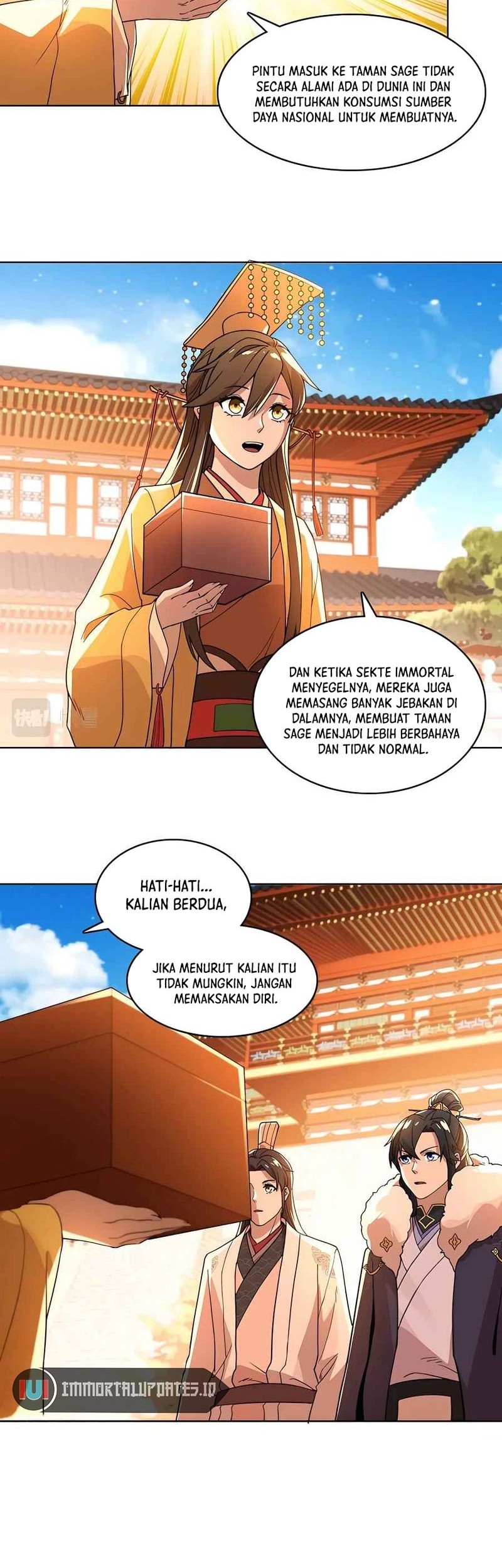 If I Don’t Die, I’ll Be Invincible Chapter 62 - halaman 16