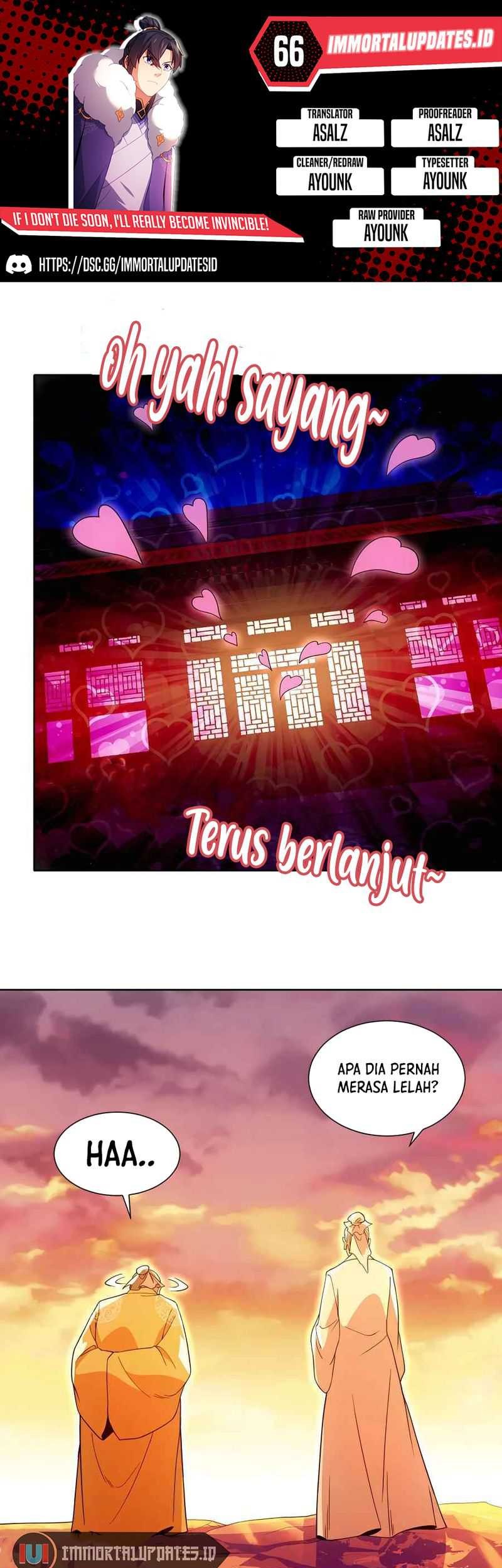 If I Don’t Die, I’ll Be Invincible Chapter 66 - halaman 1