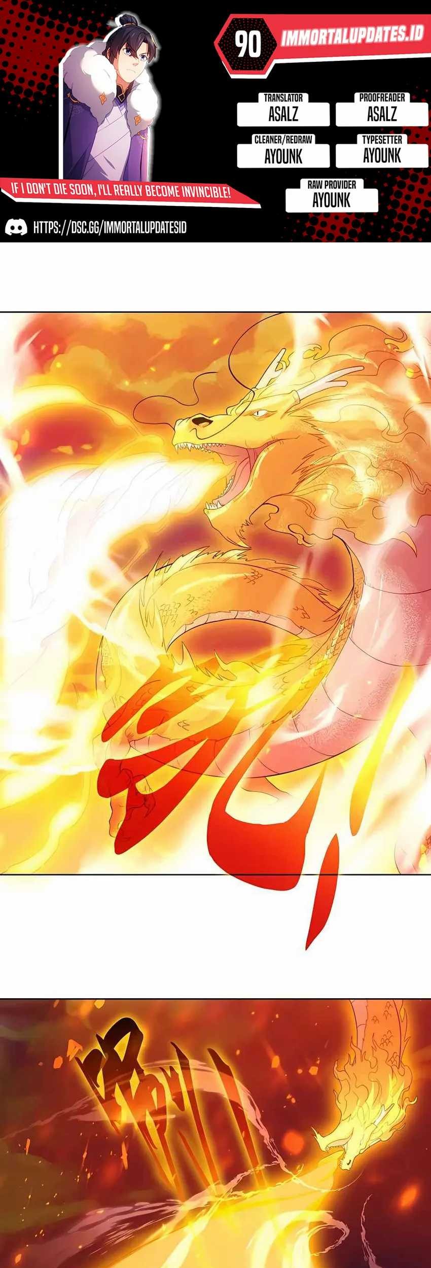 If I Don’t Die, I’ll Be Invincible Chapter 90 - halaman 1