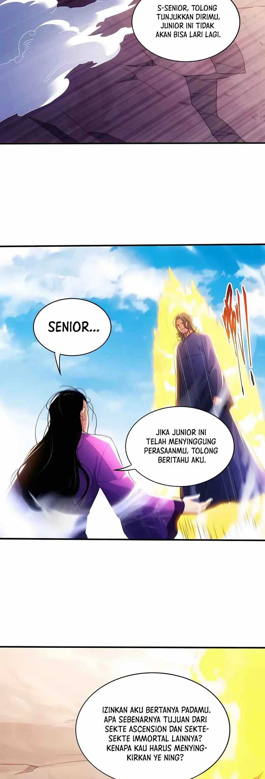 If I Don’t Die, I’ll Be Invincible Chapter 93 - halaman 22
