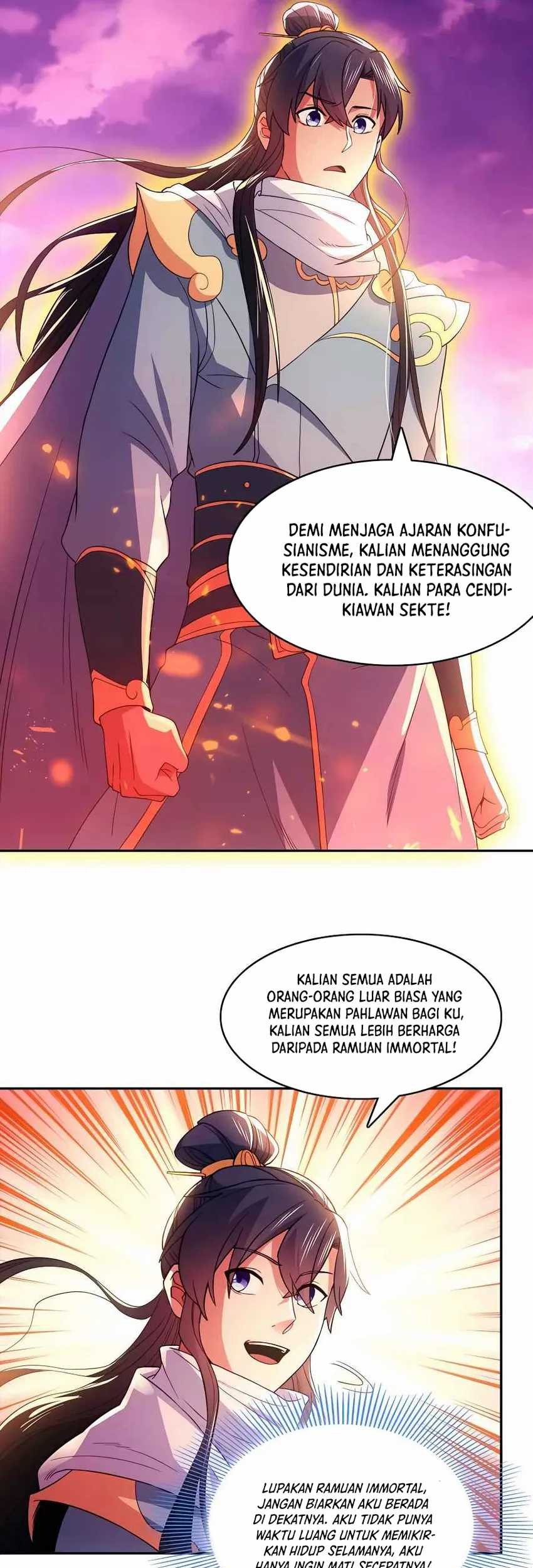 If I Don’t Die, I’ll Be Invincible Chapter 98 - halaman 21