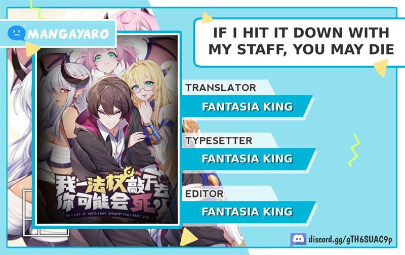 If I Hit It With My Staff, You May Die Chapter 2 - halaman 1