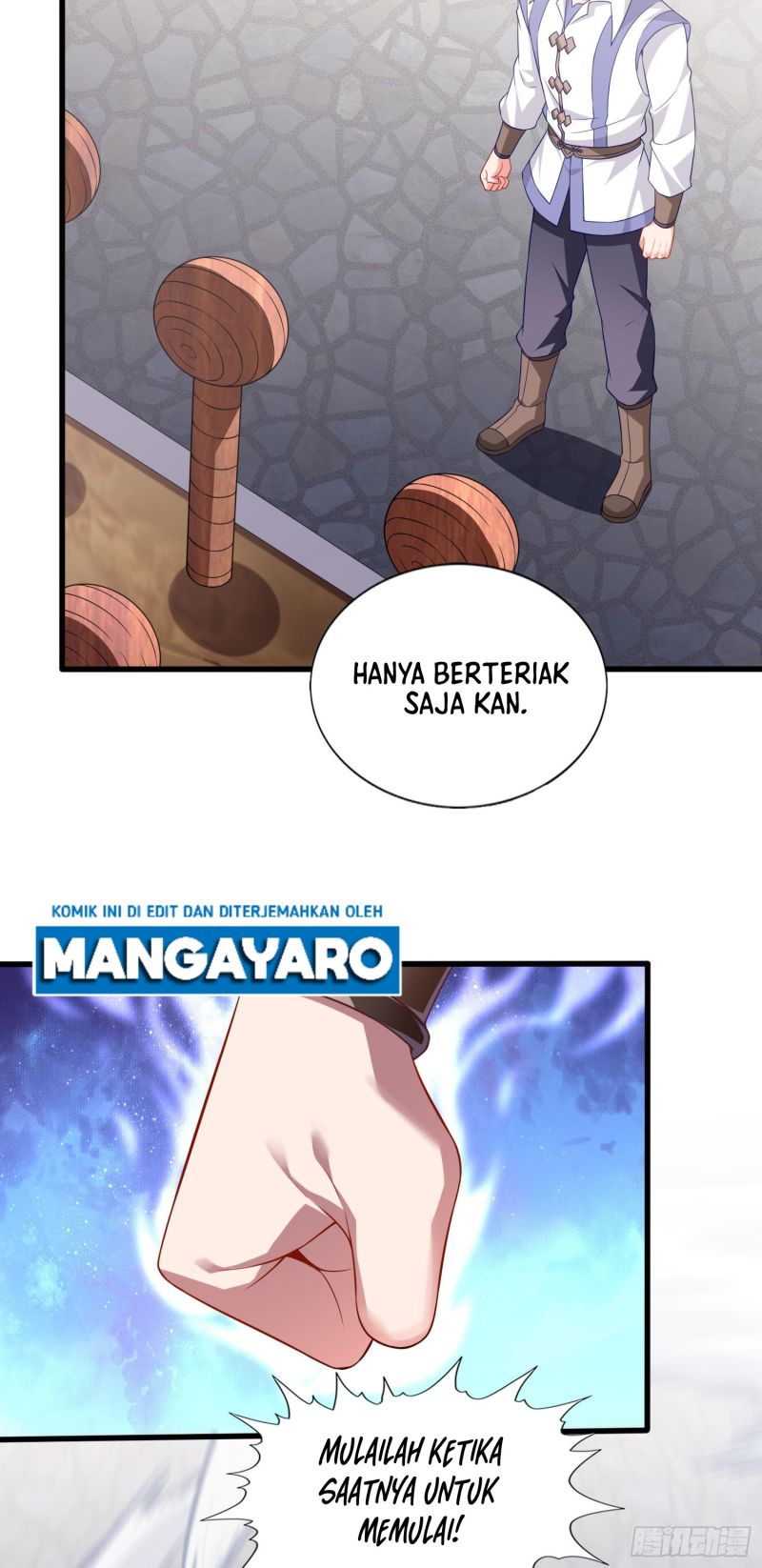 If I Hit It With My Staff, You May Die Chapter 8 - halaman 36