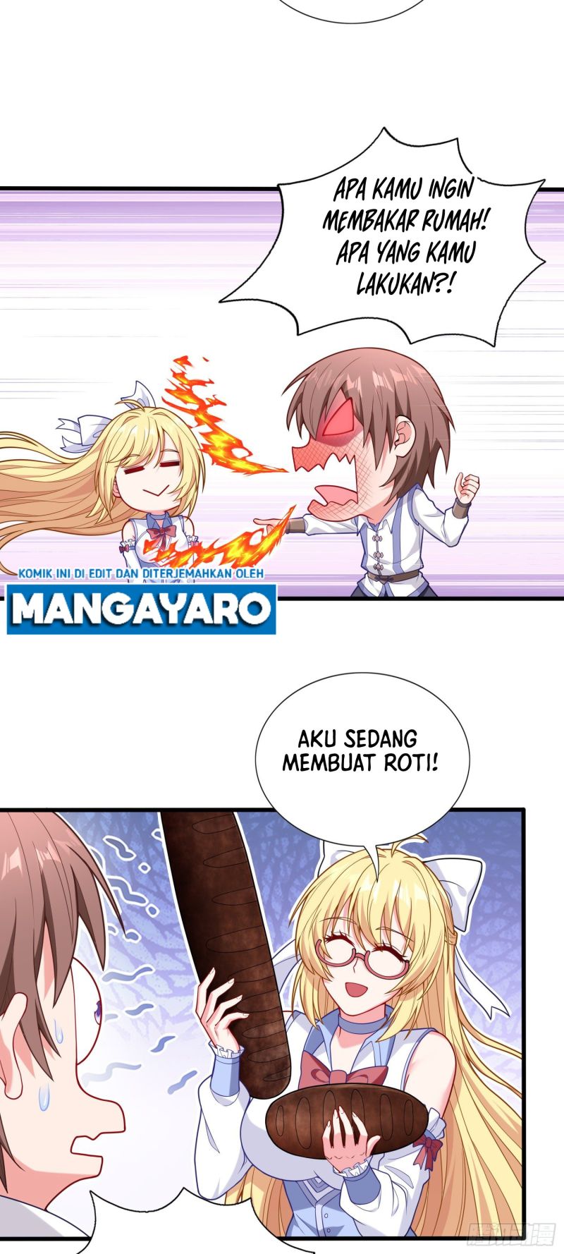 If I Hit It With My Staff, You May Die Chapter 8 - halaman 56