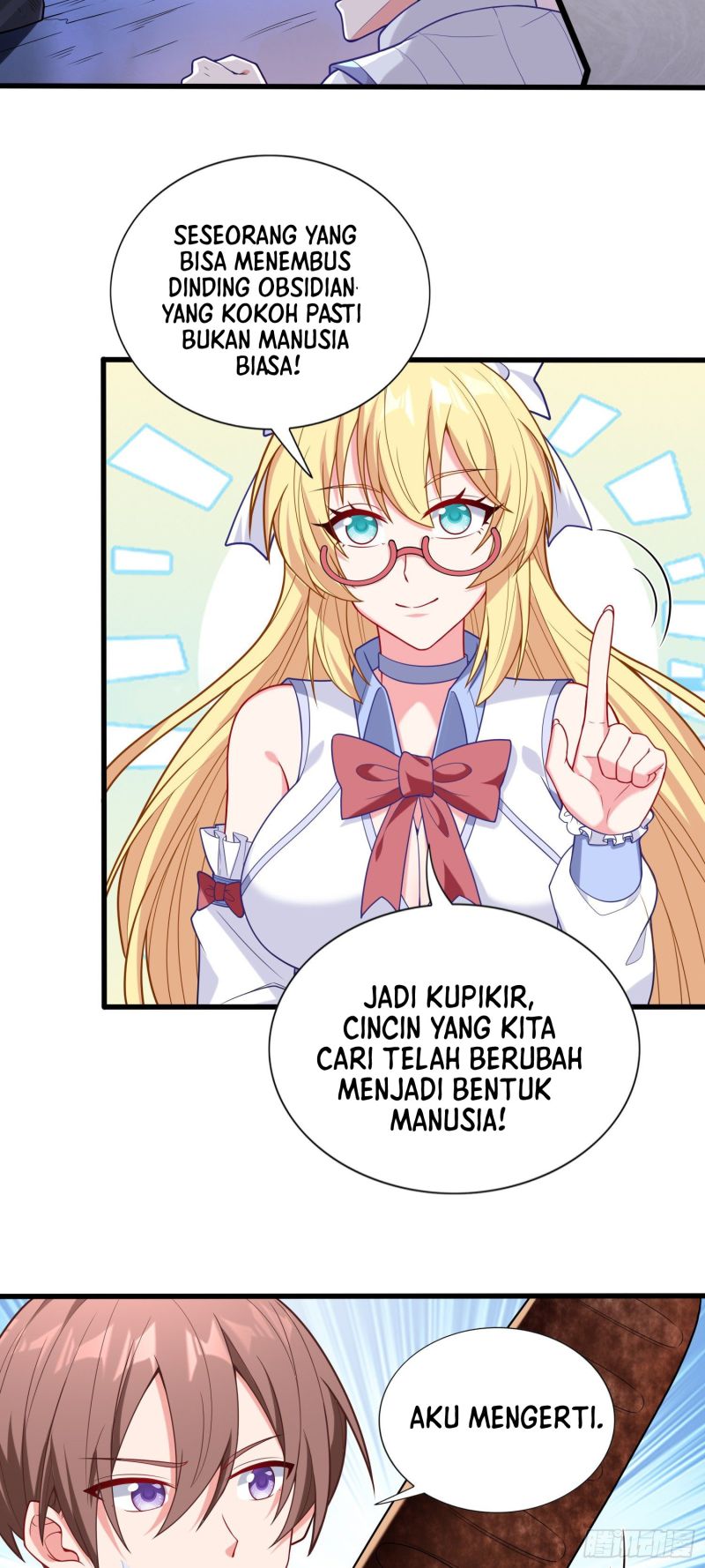 If I Hit It With My Staff, You May Die Chapter 8 - halaman 58