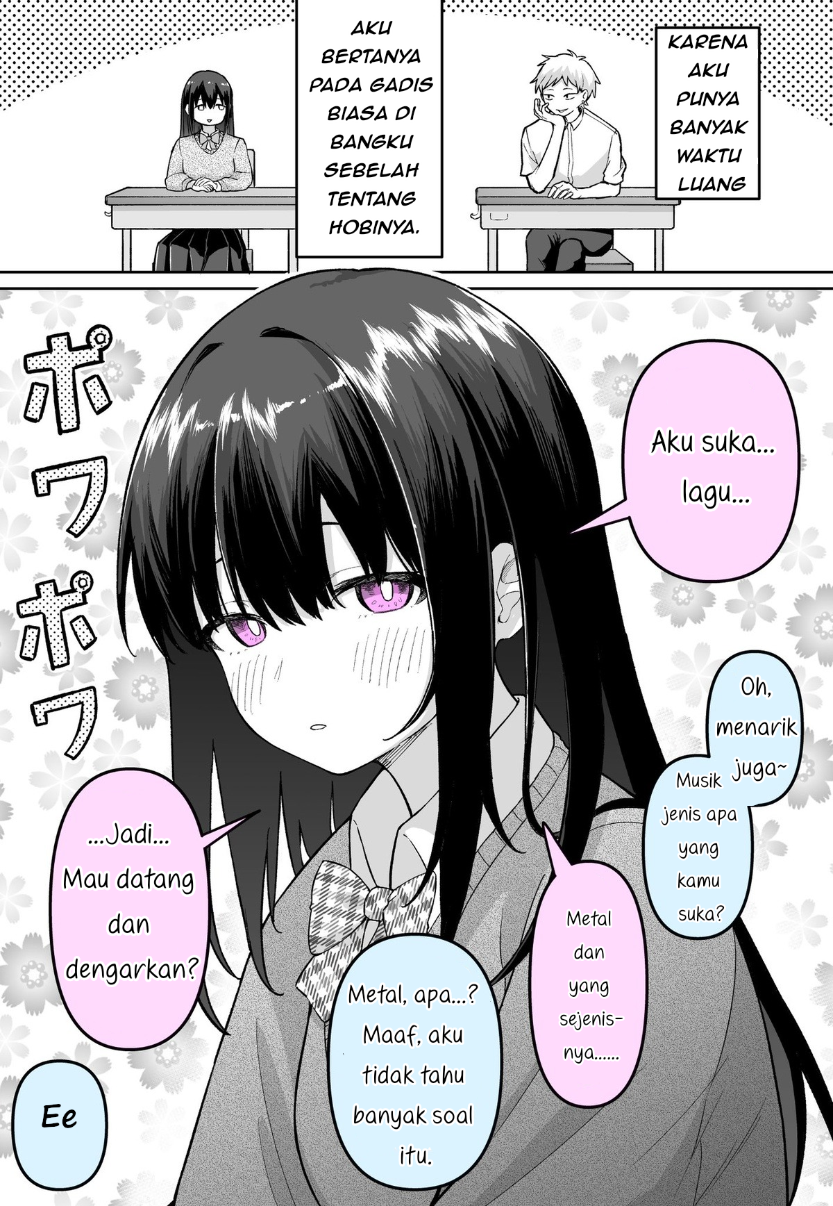 If You Think She's a Plain Girl Chapter 0 - halaman 1