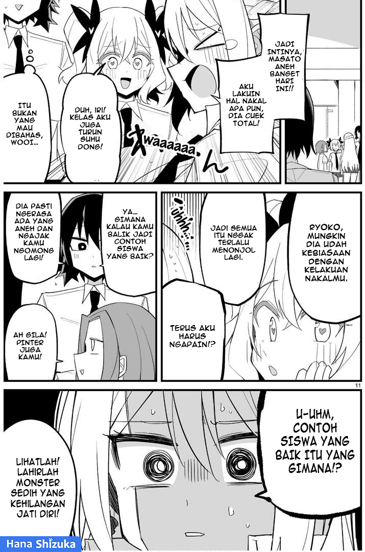 Iinchou desu ga Furyou ni Naru hodo Koishitemasu! Chapter 12 - halaman 12