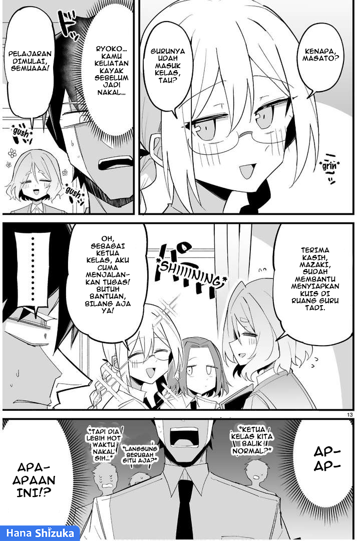 Iinchou desu ga Furyou ni Naru hodo Koishitemasu! Chapter 12 - halaman 14