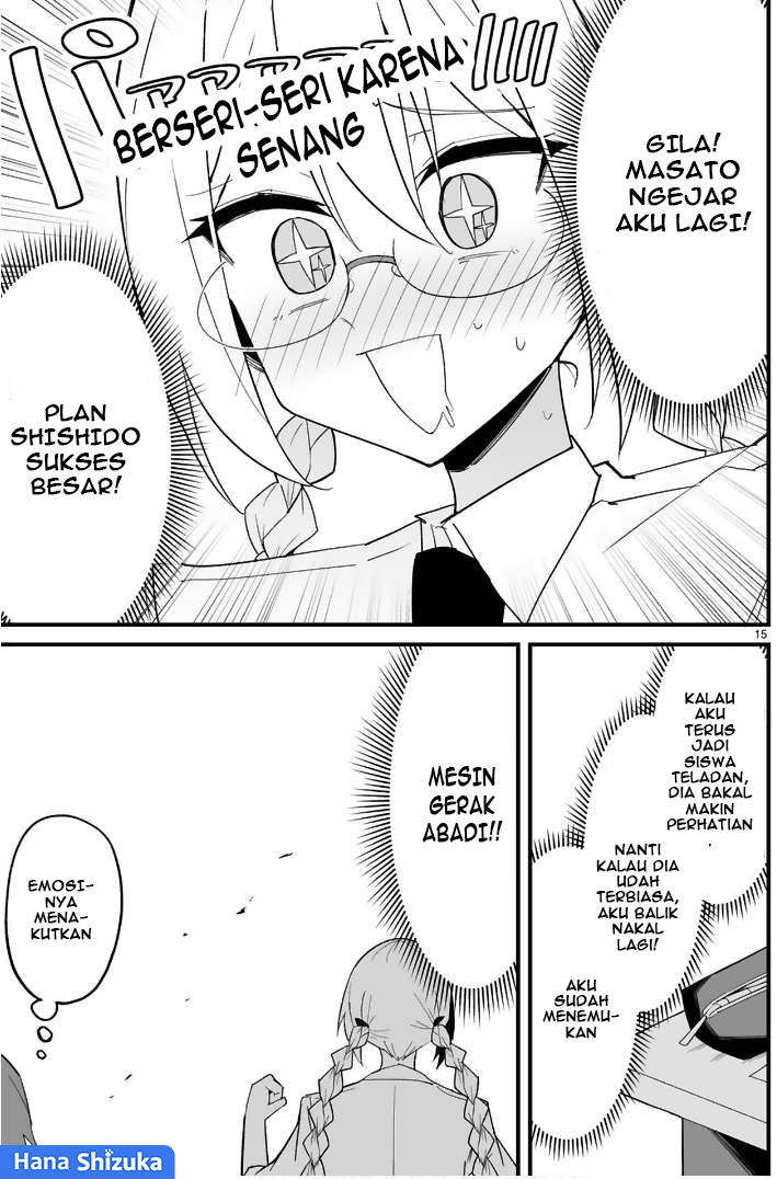 Iinchou desu ga Furyou ni Naru hodo Koishitemasu! Chapter 12 - halaman 16