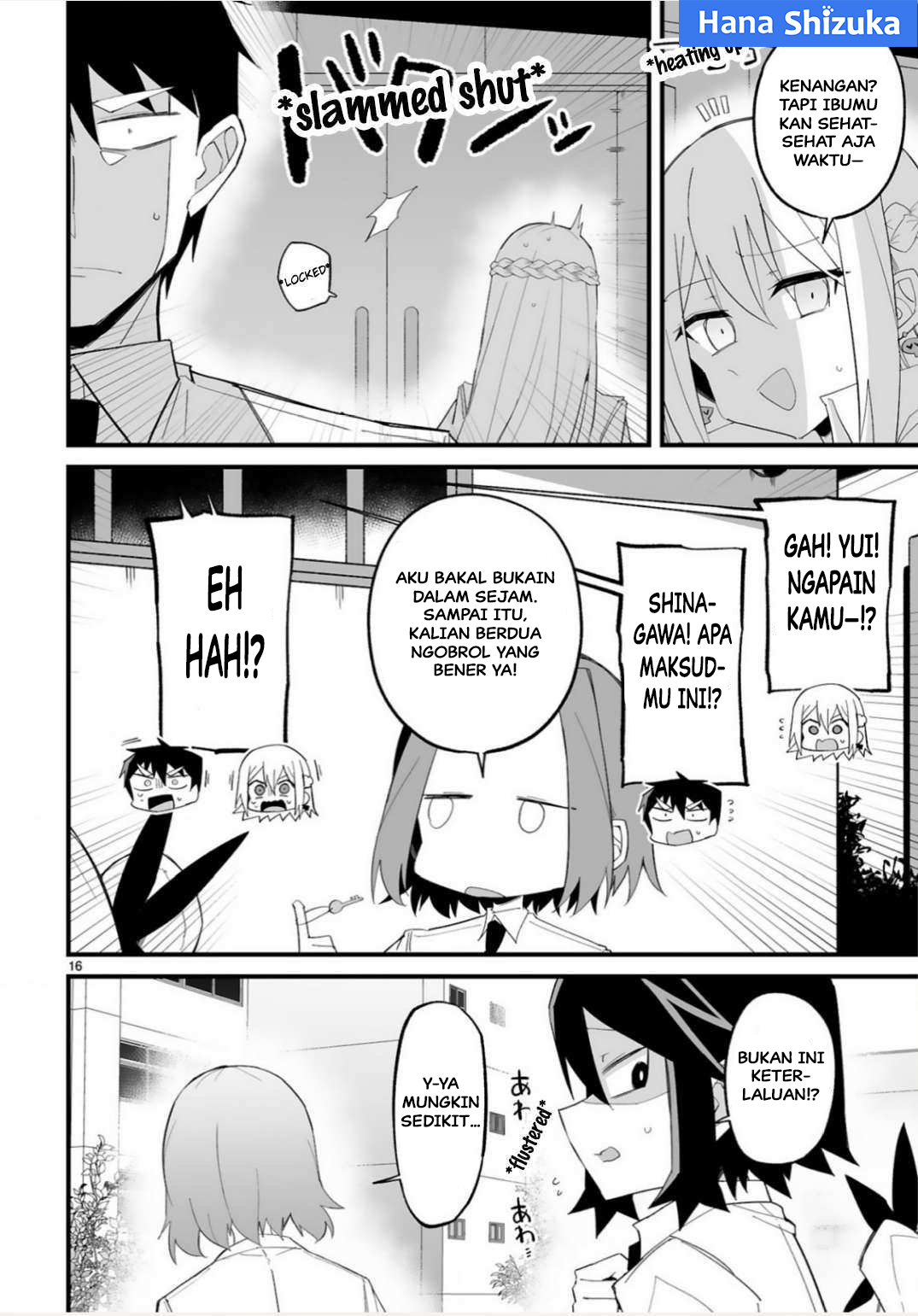Iinchou desu ga Furyou ni Naru hodo Koishitemasu! Chapter 17 - halaman 17