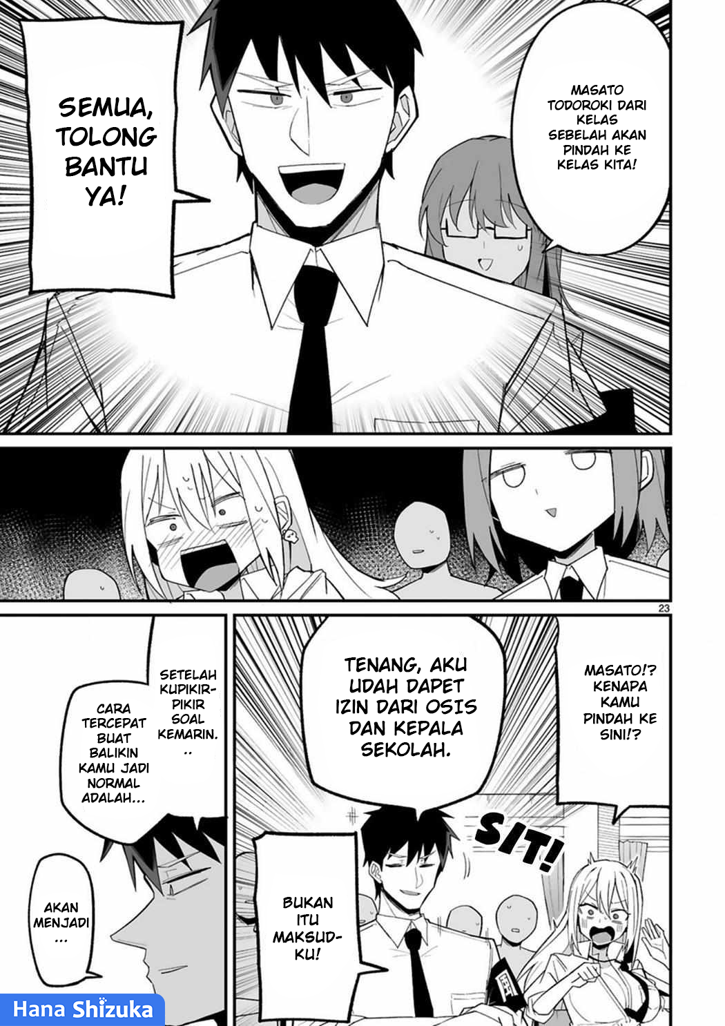 Iinchou desu ga Furyou ni Naru hodo Koishitemasu! Chapter 2 - halaman 24