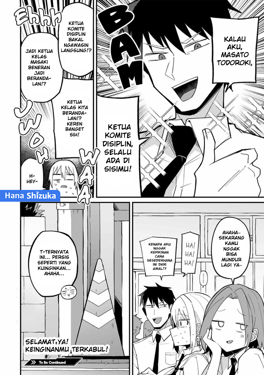 Iinchou desu ga Furyou ni Naru hodo Koishitemasu! Chapter 2 - halaman 25