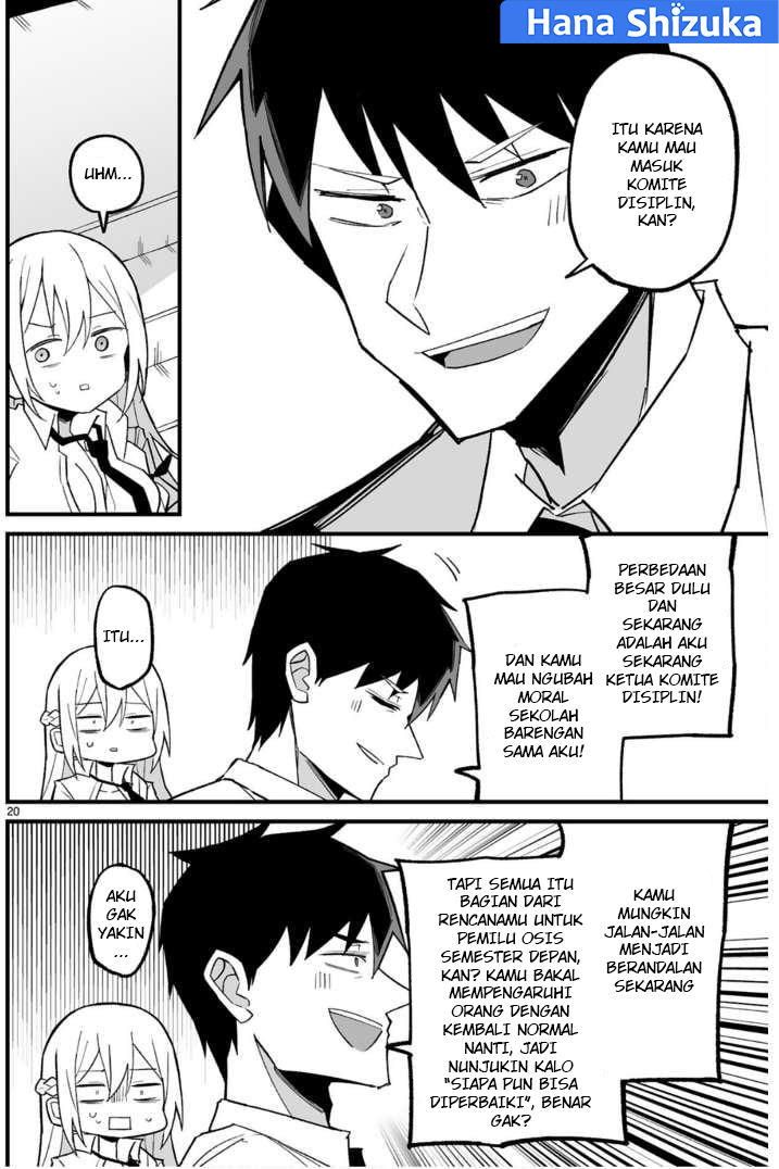 Iinchou desu ga Furyou ni Naru hodo Koishitemasu! Chapter 3 - halaman 20