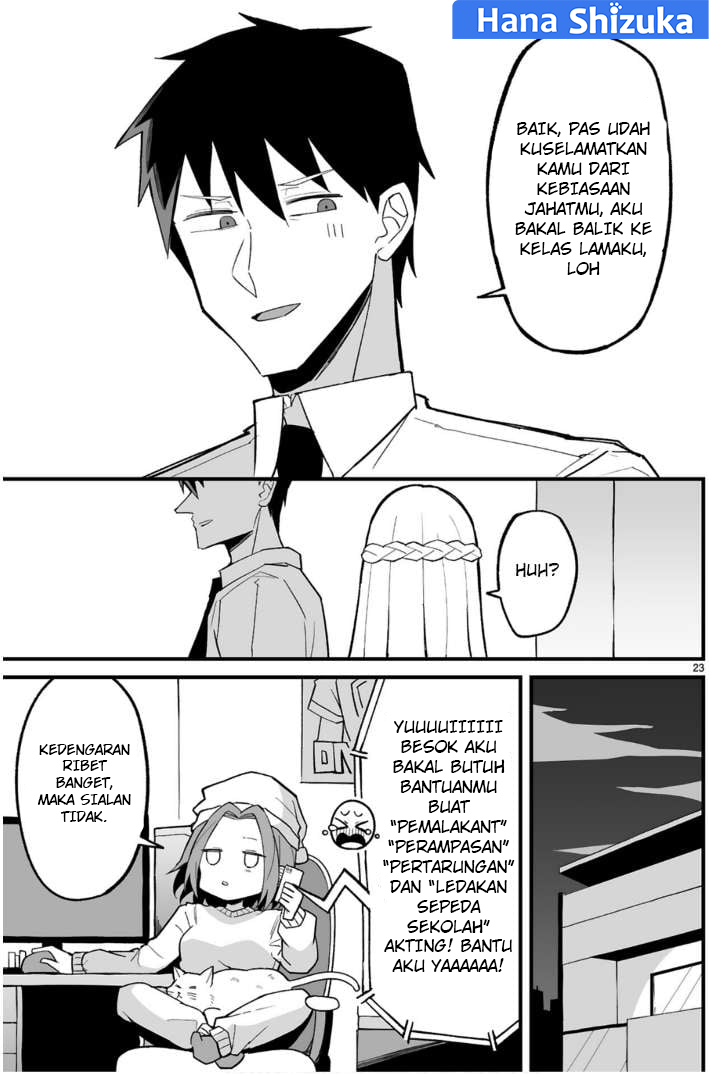 Iinchou desu ga Furyou ni Naru hodo Koishitemasu! Chapter 3 - halaman 22