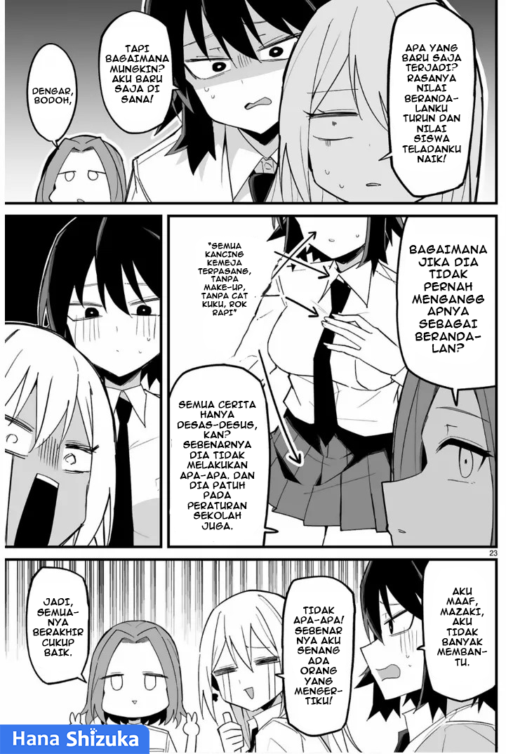 Iinchou desu ga Furyou ni Naru hodo Koishitemasu! Chapter 5 - halaman 24