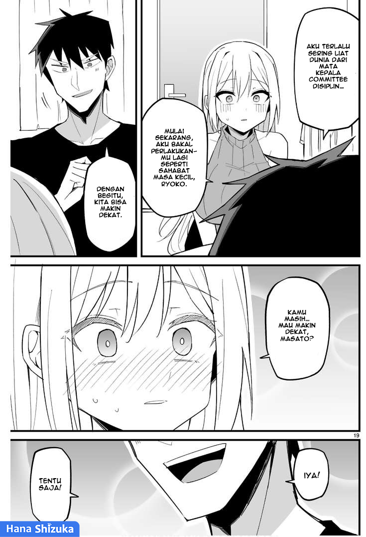 Iinchou desu ga Furyou ni Naru hodo Koishitemasu! Chapter 7 - halaman 19