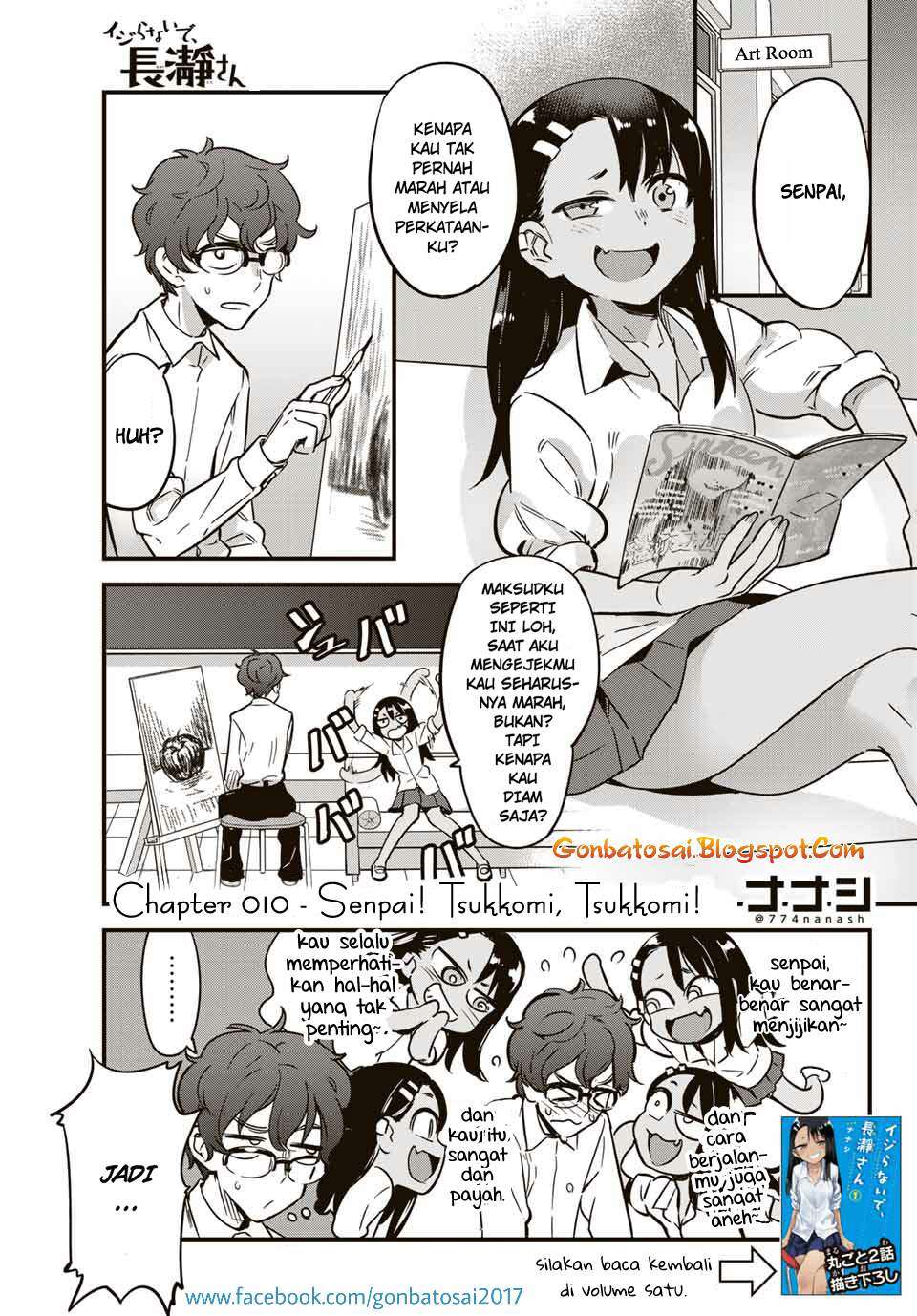 Ijiranaide, Nagatoro-san Chapter 10 - halaman 2