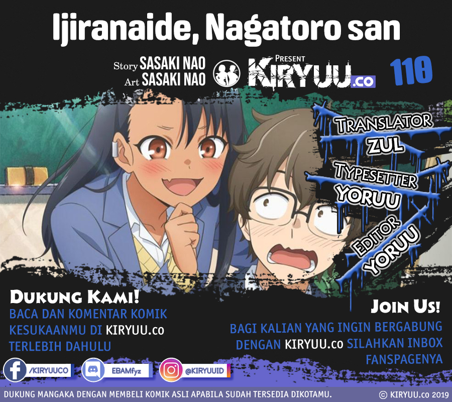 Ijiranaide, Nagatoro-san Chapter 110 - halaman 1