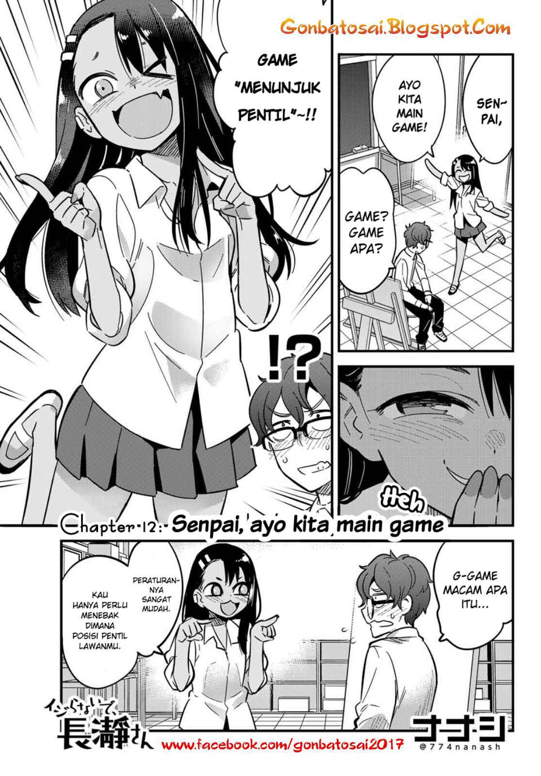 Ijiranaide, Nagatoro-san Chapter 12 - halaman 2