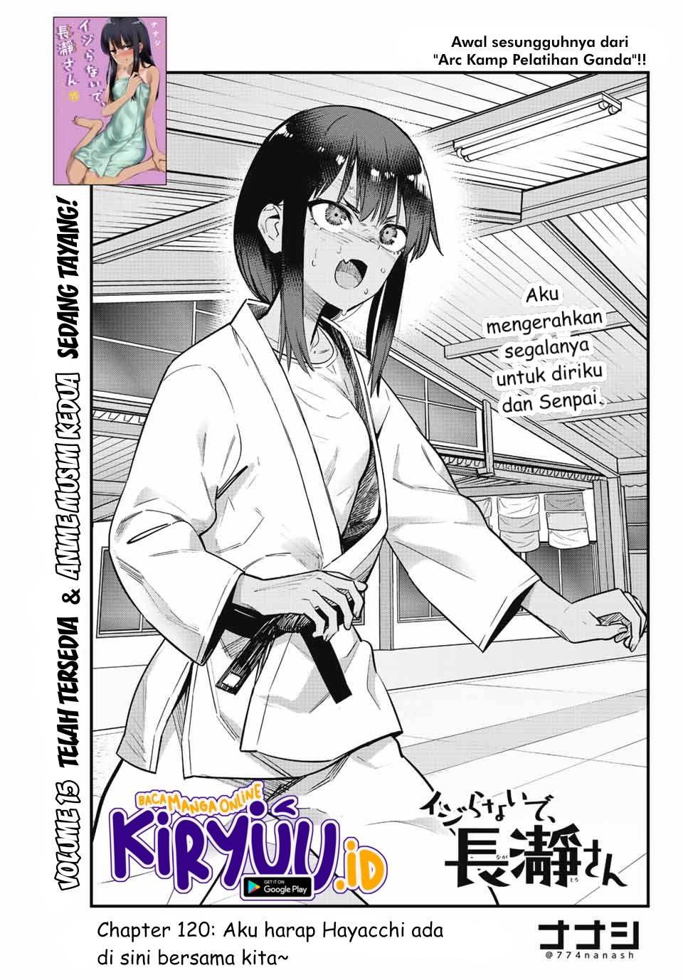 Ijiranaide, Nagatoro-san Chapter 120 - halaman 2